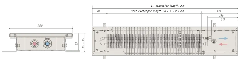 Trench heater VC 55 200 view