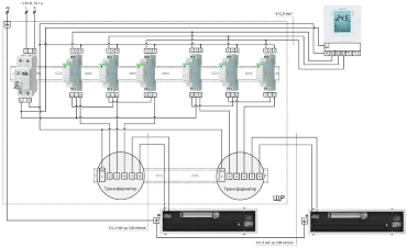 Connection of heating convectors