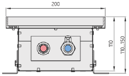 Convector heating water