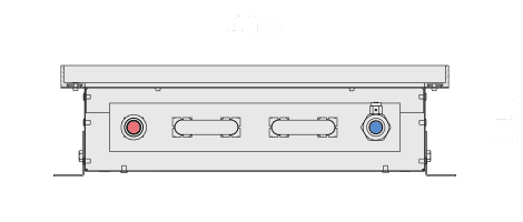 Built-in convector heating 110 400