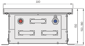 Встраиваемый в пол конвектор отопления