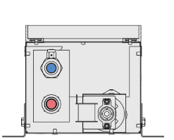 Water heating convector with fan 150