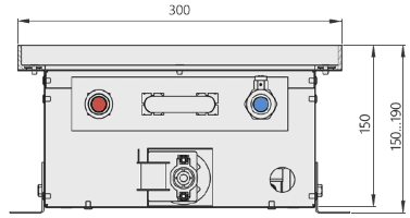 Floor convector. Price