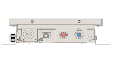 Встроенный внутрипольный конвектор 80 300