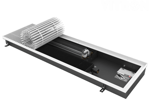 Floor convector with fan 75 300